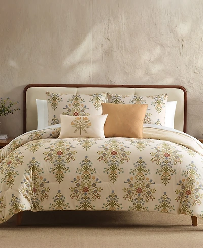 Elin Damask 9-Piece Comforter Set