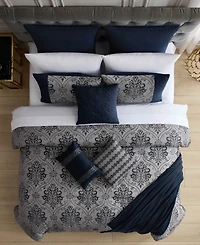 Horwin Damask 14-Piece Comforter Set