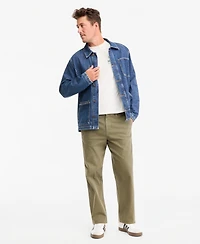 Sun + Stone Men's Cotton-Blend 32" Inseam Relaxed Chino Pants, Macy's Exclusive