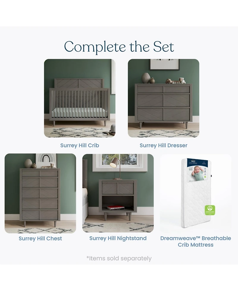 Child Craft Surrey Hill 3 Drawer Dresser