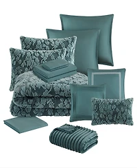 Macy's Landry Floral 14-Piece Comforter Set