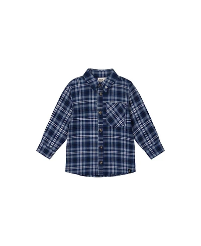 Deux par Toddler Boys Plaid Shirt