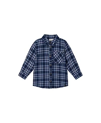 Deux par Toddler Boys Plaid Shirt
