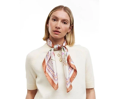 Fable England Women's Penelope Medium Square Scarf