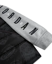 Jordan Little and Toddler Boys Layered-Look Hooded Jacket