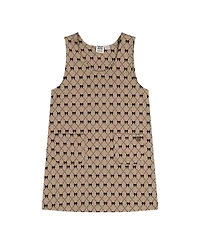 Deux par Little and Big Girl's (6-14) Jumper Bow Tie Print