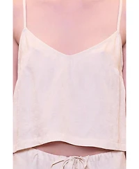 Pcfg Women's Daydreamers Strappy V Neck Top