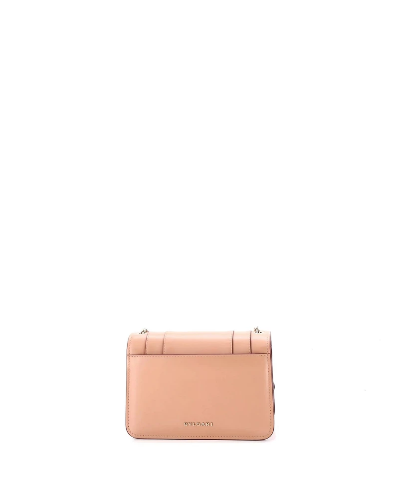 Pre-Owned Bvlgari Small Serpenti Crossbody Bag Leather