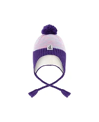 Deux par Deux Little and Big Girl (5Y - 14Y) Winter Peruvian Knit Hat