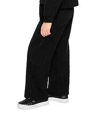 Deux par Toddler Girl 2T-5T Wide Leg Jacquard Pants