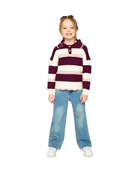Deux par Little and Big Girl 6-14 Years Scalloped Collar Sweater