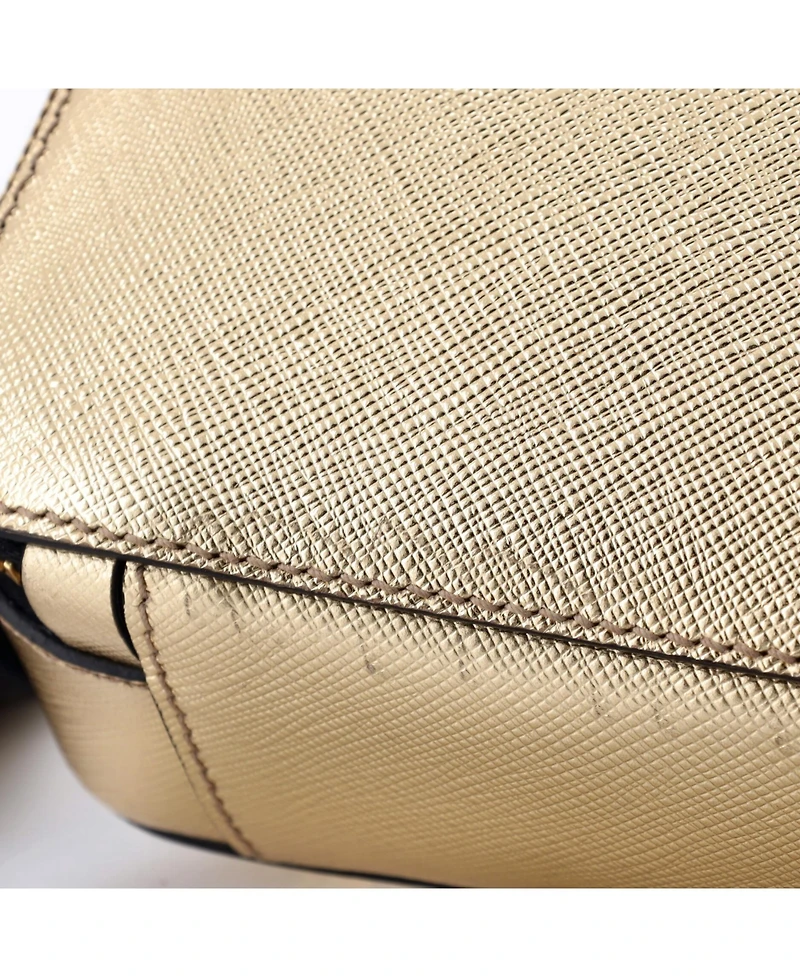 Pre-Owned Prada Brique Top Handle Sling Bag Saffiano Leather