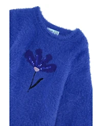 Deux par Little and Big Girl (6- 12) Hairy Knitted Dress