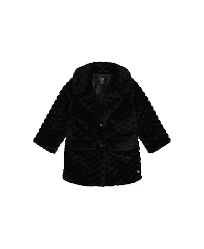 Deux par Little and Big Girl (6-14) Faux Fur Long Coat