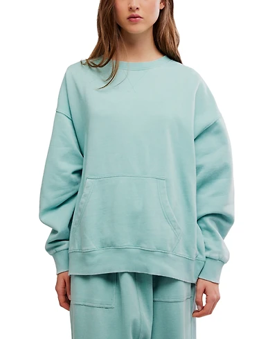 Free People Women's Slow It Down Pullover Sweatshirt
