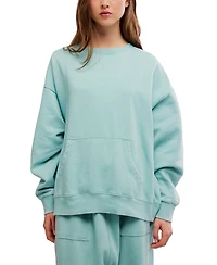 Free People Women's Slow It Down Pullover Sweatshirt