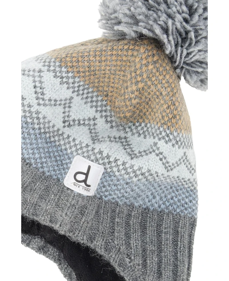 Deux par Deux Little and Big Boy's (5-14) Winter Peruvian Knit Pompom Hat