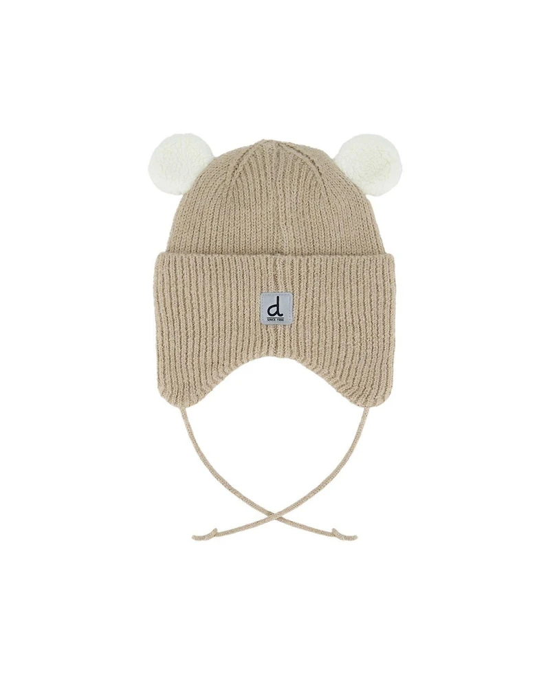 Deux par Deux Toddler Unisex (2-3) Winter Knit Hat