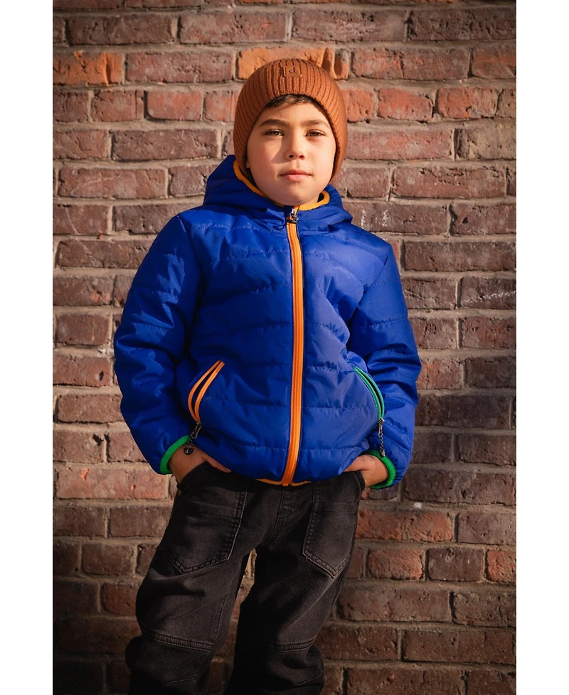 Deux par Deux Toddler Unisex (2-4) Ribbed Knit Hat