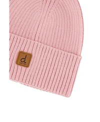 Deux par Deux Toddler Girl (2-4) Ribbed Knit Hat
