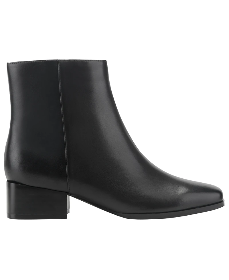 Easy Spirit Women's Sidney eFlex Leather Square Toe Dress Booties