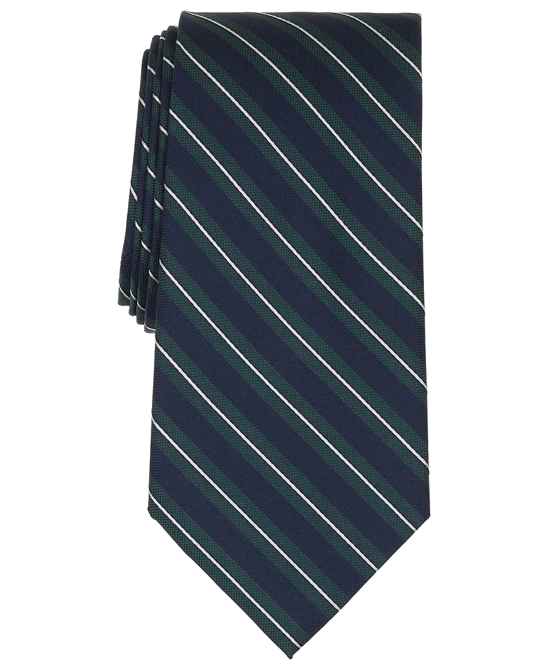B by Brooks Brothers Men's Stripe Classic Tie