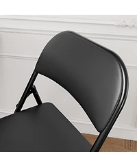 gaomon Padded Folding Chairs Set of 8