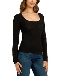 Bcx Juniors' Long-Sleeve Pull-On Sweater