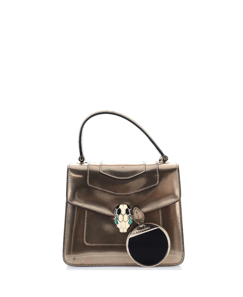 Pre-Owned Bvlgari Small Serpenti Top Handle Bag Patent