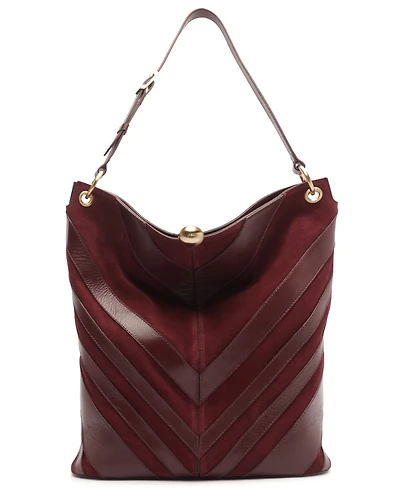 Arezzo Aurora Extra-Large Leather Hobo Handbag