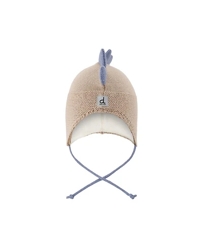 Deux par Baby Boys (3-24 months) Dino Winter Peruvian Knit Hat