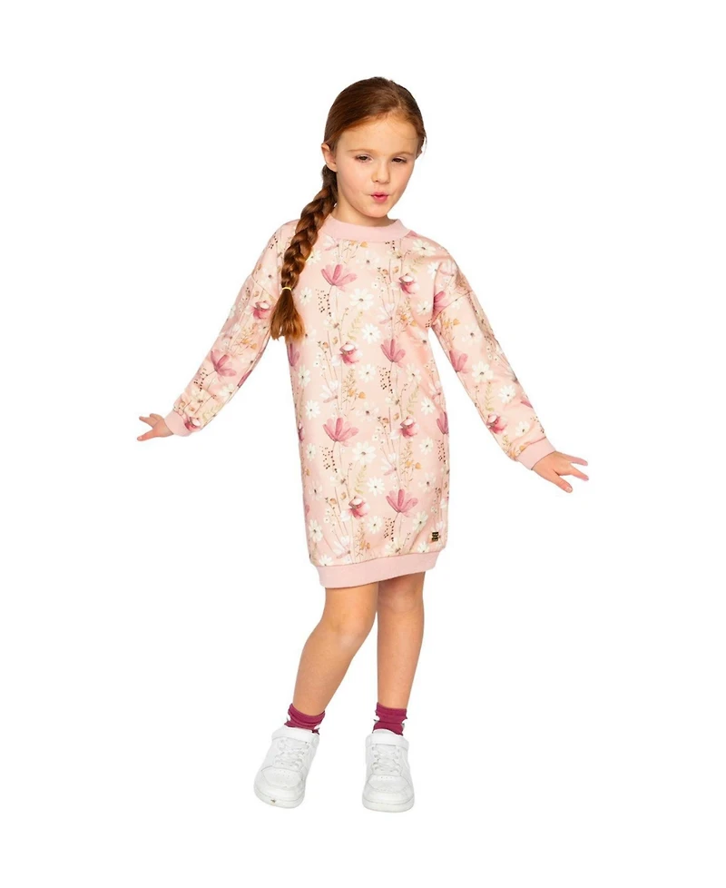 Deux par Deux Toddler (2T-5T) French Terry Dress