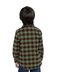Deux par Toddler Boy (2T-5T) Brushed Flannel Shirt