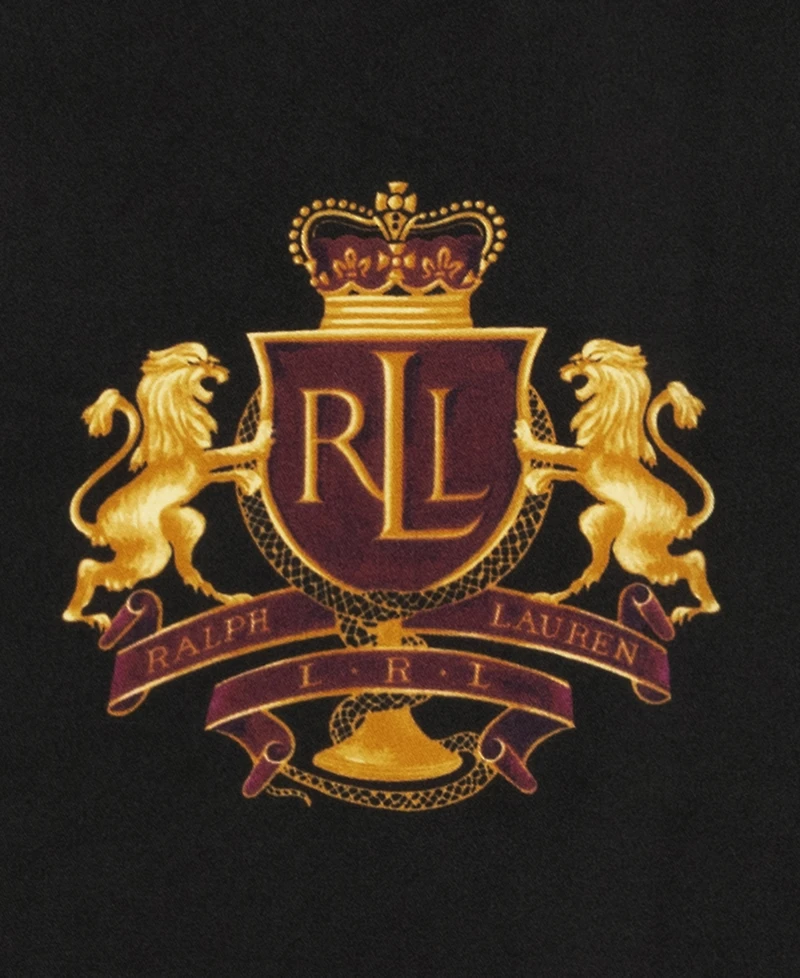 Lauren Ralph Lauren Belting Logo Crest Square Scarf