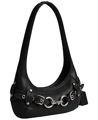 Coach Belted Ergo Leather Small Shoulder Handbag