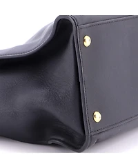 Pre-Owned Fendi Large Peekaboo Bag Rigid Leather