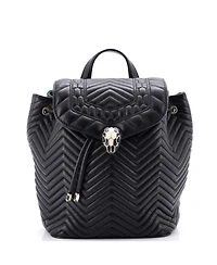 Pre-Owned Bvlgari Medium Serpenti Forever Backpack Quilted Leather