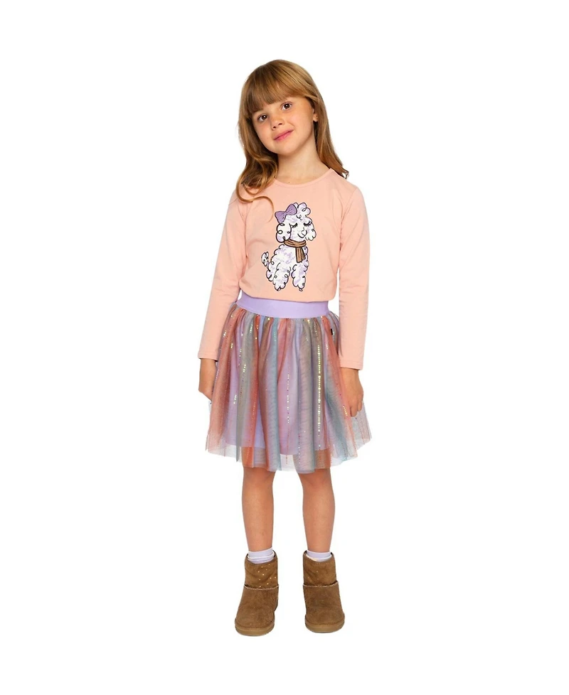 Deux par Toddler Girl ( 2 to 5 ) Skirt Multicolor Gradient