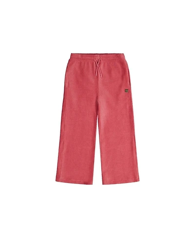 Deux par Toddler Girls 2T to 5T Velour Flare Pants Raspberry