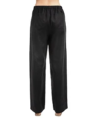 Elle Collection Women's Linen Drawcord Pant