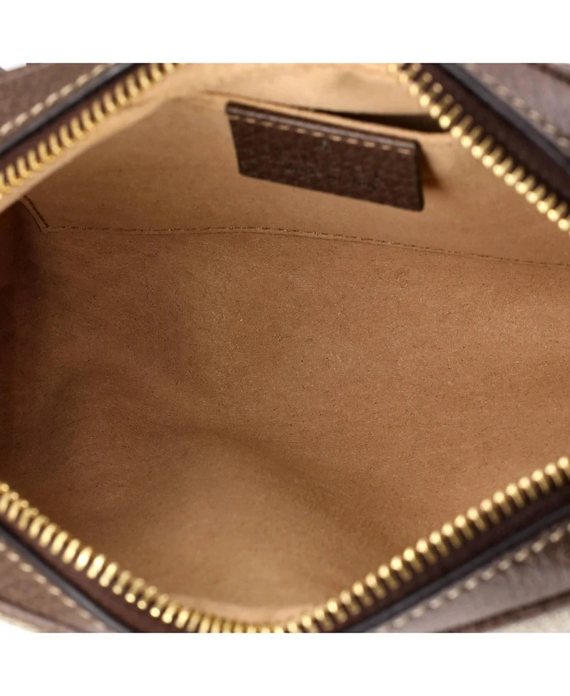 Pre-Owned Gucci Mini Ophidia Shoulder Bag Gg Coated Canvas