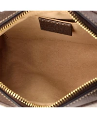 Pre-Owned Gucci Mini Ophidia Shoulder Bag Gg Coated Canvas
