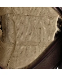 Pre-Owned Gucci Mini Ophidia Basketball Bag Gg Coated Canvas