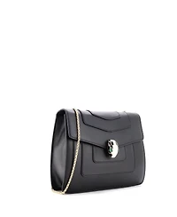 Pre-Owned Bvlgari Medium Serpenti Forever Square Shoulder Bag Leather