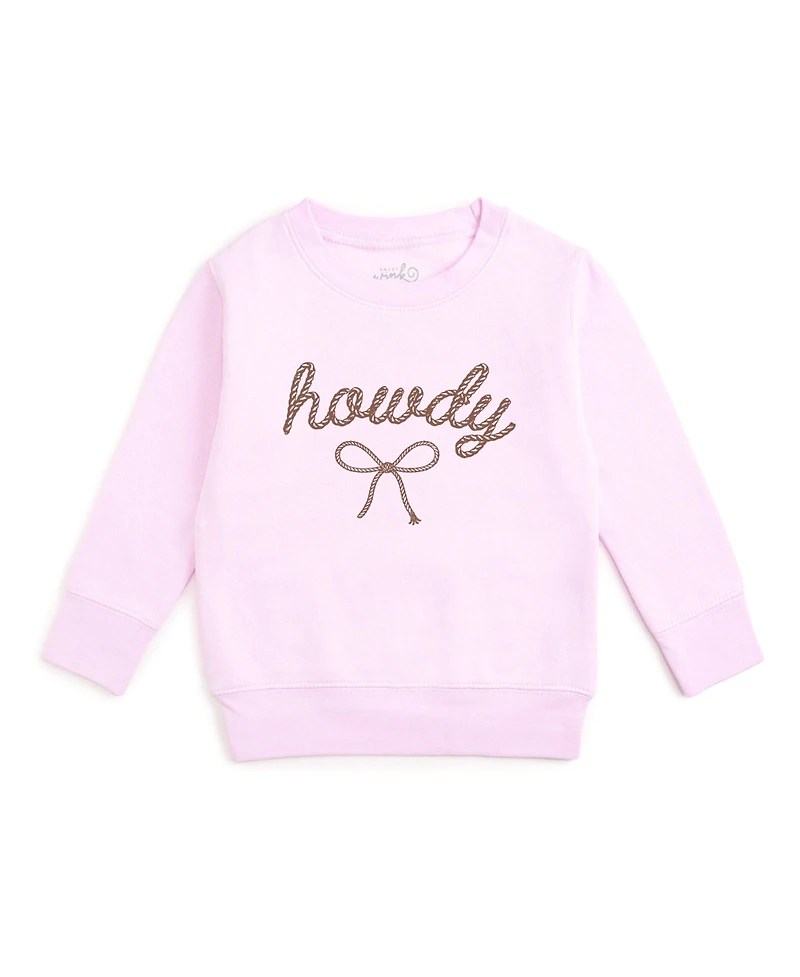 Sweet Wink Little Girls (5-8)Howdy Darling Western Sweatshirt