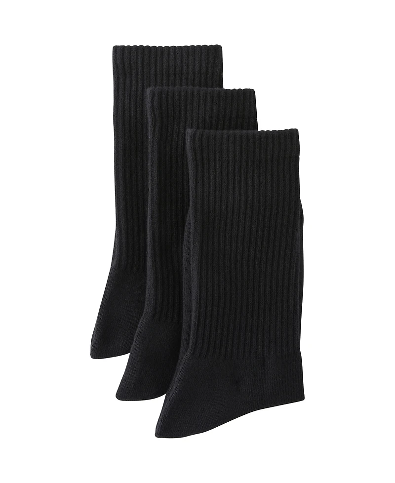 Cotton On Men's Essential Socks 3-Pack