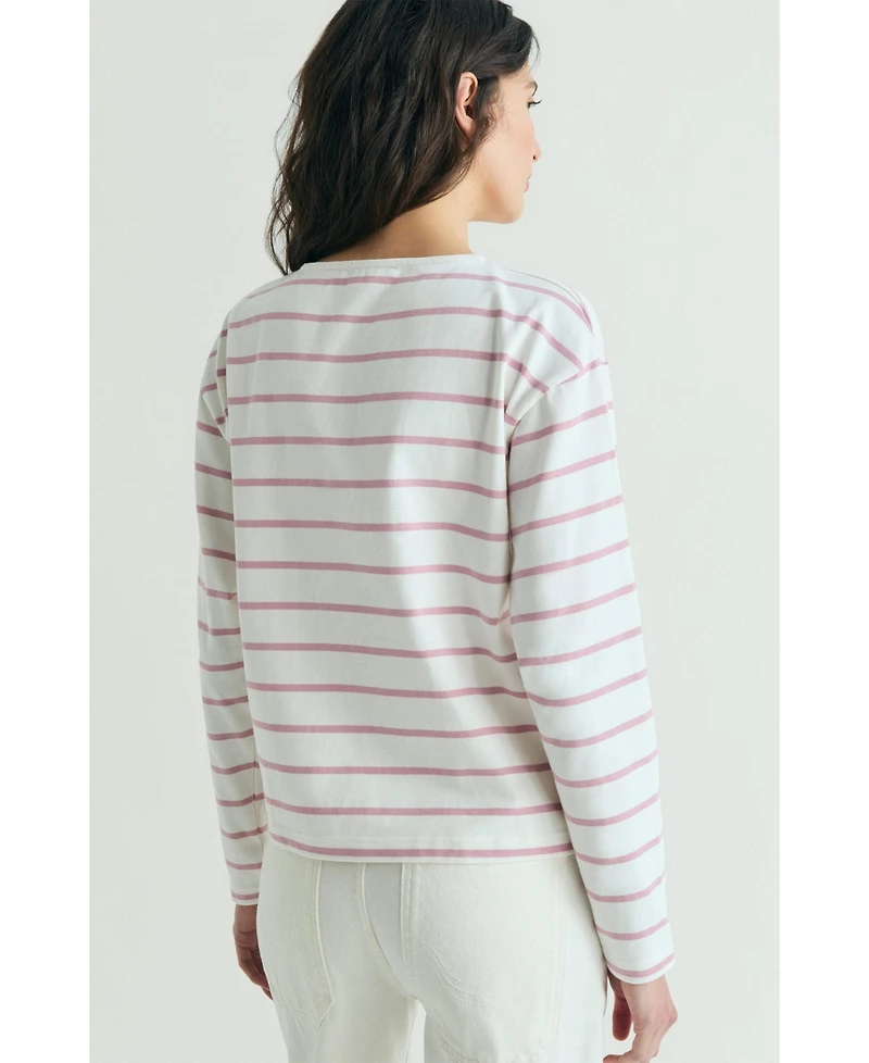Scalpers Women's Striped T-shirt Patch