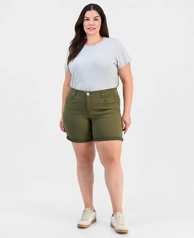 Democracy Trendy Plus AbSolution Mid-Rise Shorts