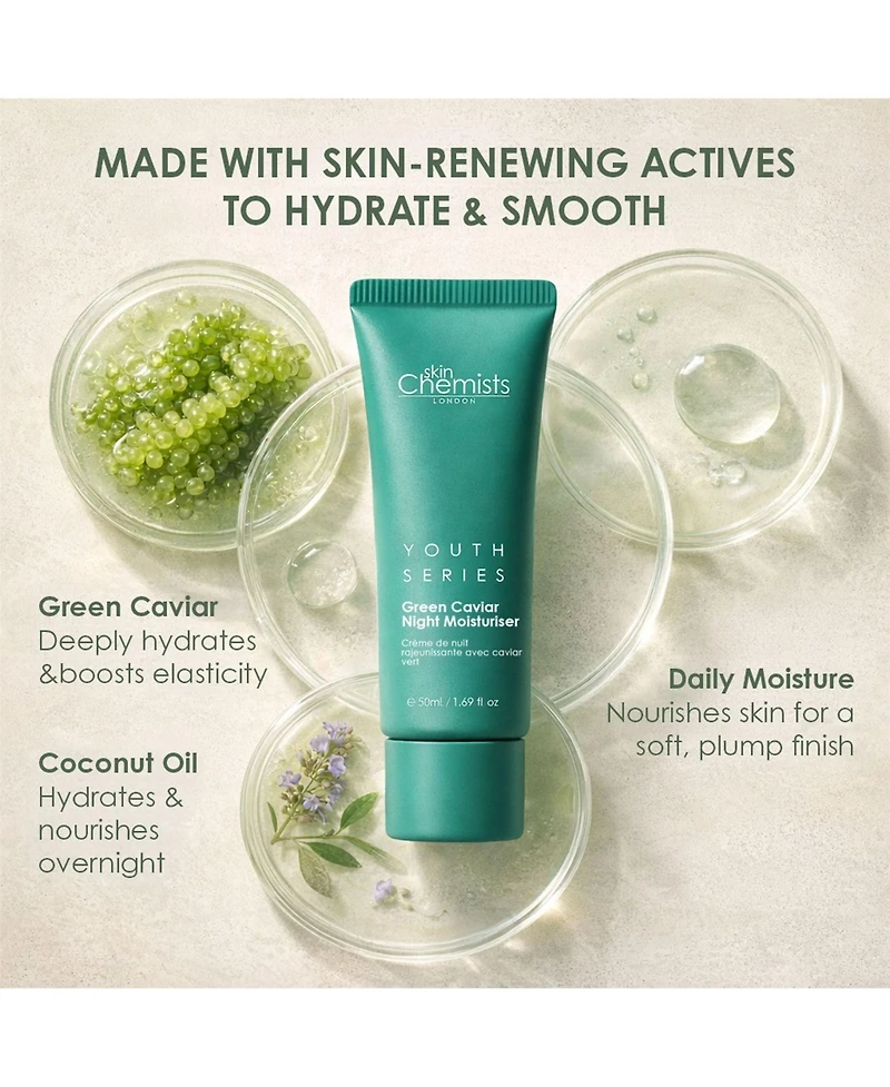 skinChemists Caviar Night Moisturizer 50ml