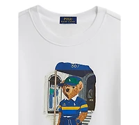 Polo Ralph Lauren Boys' 8-20 Us Open Bear Long-Sleeve Sweatshirt